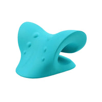 NECK AND SHOULDER STRETCHER - CERVICAL TRACTION MASSAGE CUSHION FOR SPINAL ALIGNMENT-Green-State of Style