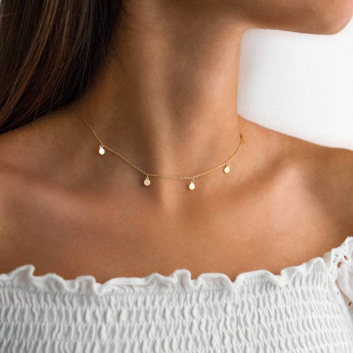 Necklace Small Circles - Aylin-Gold-State of Style