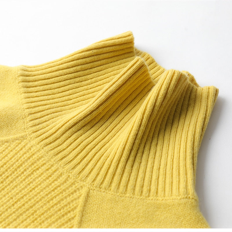 Neeltje's Sweater – Classic Turtleneck Sweater for Women-Black-S-State of Style