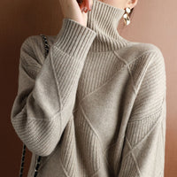 Neeltje's Sweater – Classic Turtleneck Sweater for Women-Black-S-State of Style
