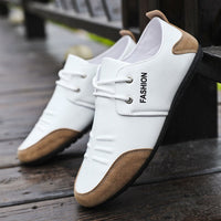 NeeltjeSneaks | Men's Stylish Casual Shoes-White-Brown-8.0-State of Style