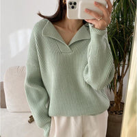 NeeltjesShirt | Women's Relaxed Fit Sweater-Green-One size fits all-State of Style