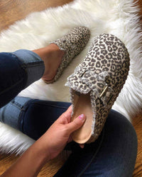 NelekkesSlippers – Cosy & Comfortable Slippers for Women-Leopard Print-4-State of Style