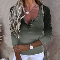 NellaShirt – Trendy Ombre Long Sleeve Sweater for Women-Grey-XS-State of Style