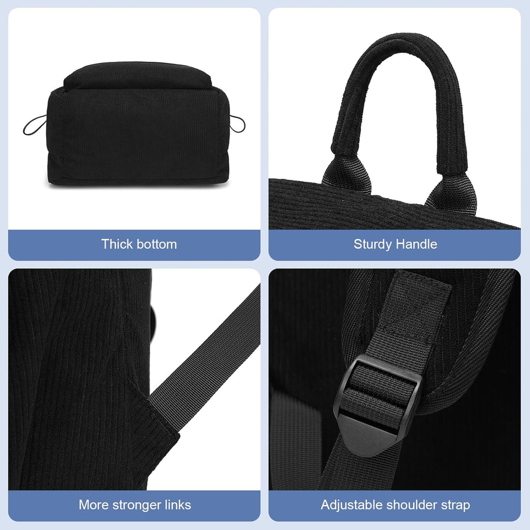 Lightweight Water-Resistant Laptop & Travel Backpack with Organised Compartments