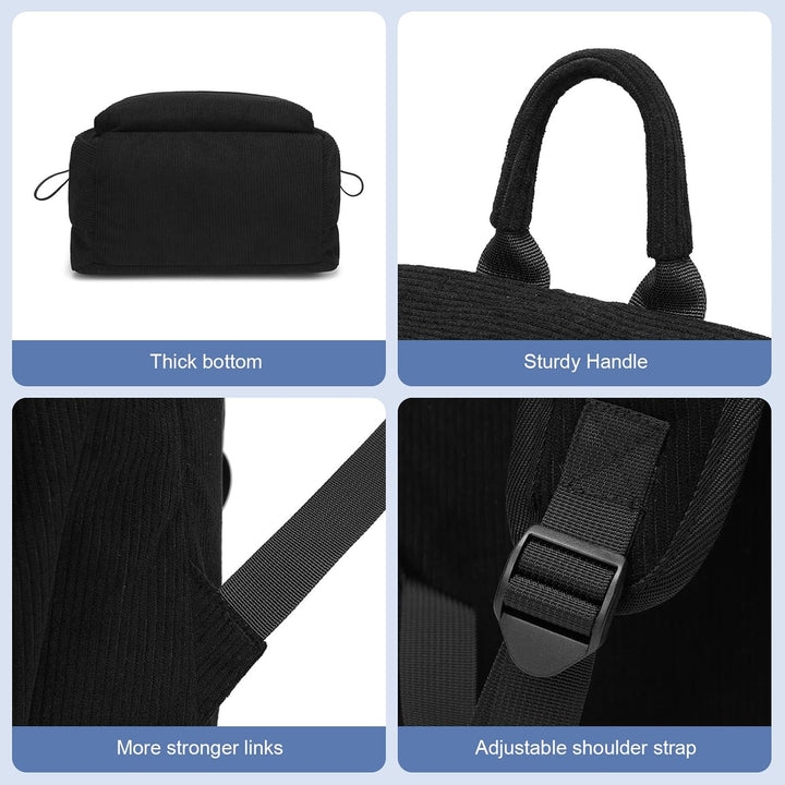 Lightweight Water-Resistant Laptop & Travel Backpack with Organised Compartments