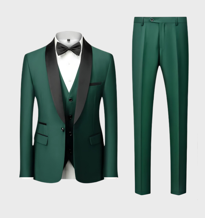 Nice 3-piece Men's Set - Adrian-Green-S-State of Style