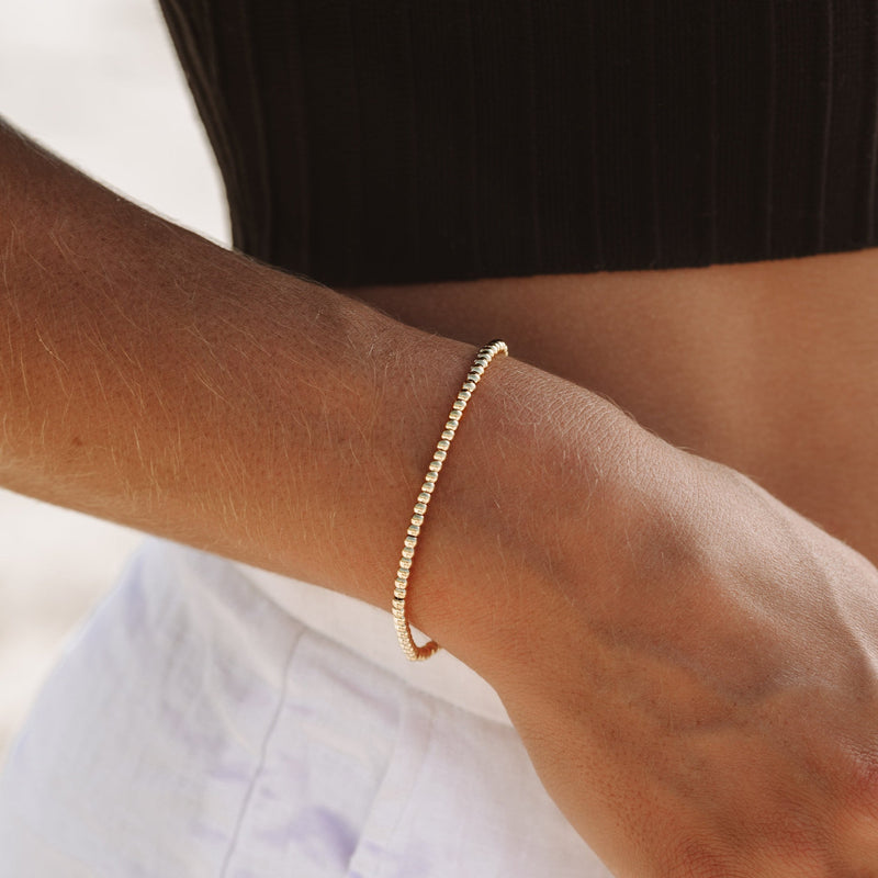 Nice Beaded Bracelet - Nova-Gold-State of Style
