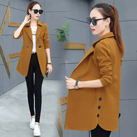 NiceBlazer – Elegant & Versatile Women's Blazer-Khaki-S-State of Style