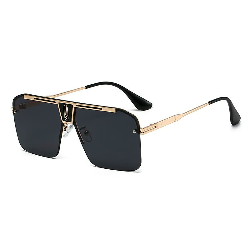 NiceGlasses – Stylish & Protective Unisex Sunglasses-Black-State of Style
