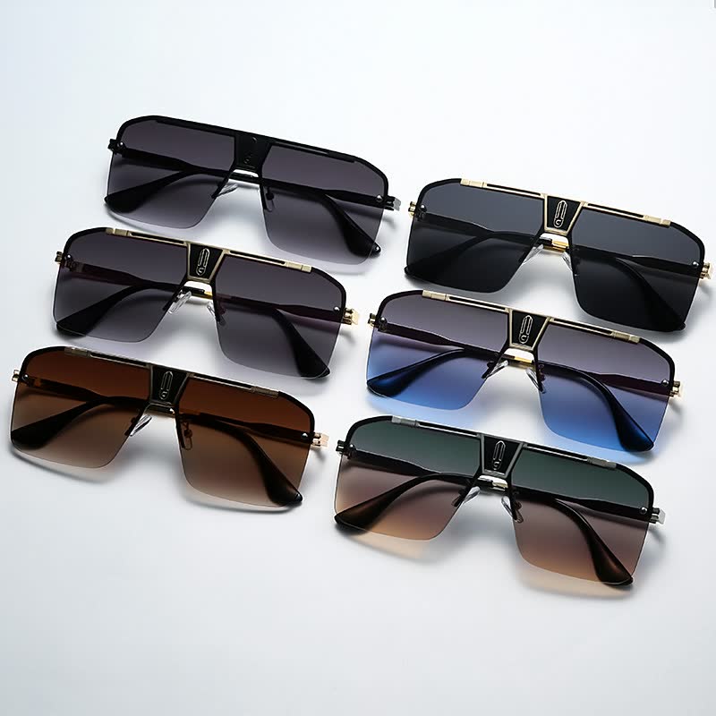 NiceGlasses – Stylish & Protective Unisex Sunglasses-Black-State of Style