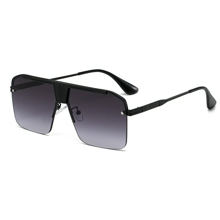 NiceGlasses – Stylish & Protective Unisex Sunglasses-Black/Grey-State of Style
