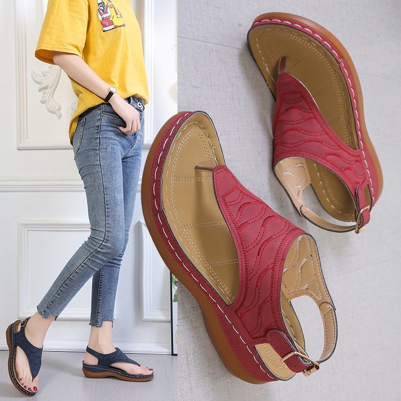 NiceSandals – Comfortable & Stylish Sandals for Women-Black-4.5-State of Style