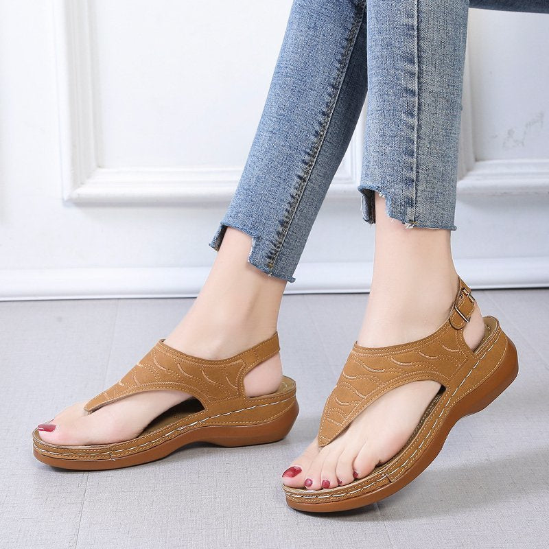 NiceSandals – Comfortable & Stylish Sandals for Women-Black-4.5-State of Style