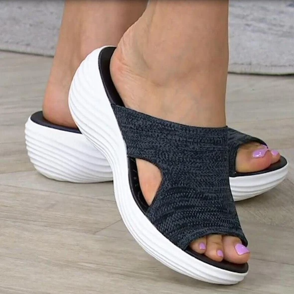 NiceSandels – Supportive Orthopaedic Sandals for Women-Black-4.5-State of Style