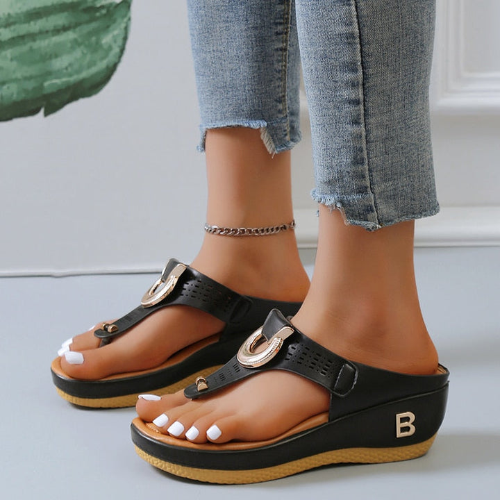 NicySandals – Stylish Summer Sandals-Black-5.0-State of Style