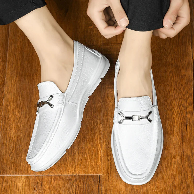 Niels - Orthopedische Klassieke Zwarte Loafers-Zwart-39-State of Style