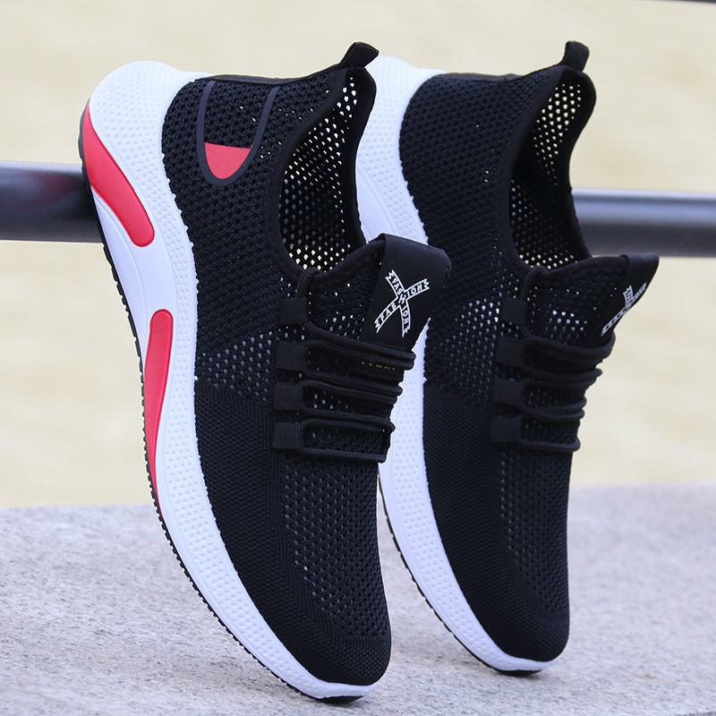NinekesSneaks – Breathable Running Shoes for Men-Black-6.0-State of Style