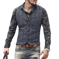 Noah Traditional Vest – Vintage Business Waistcoat with Tailored Fit-Navy Blue-XS-State of Style