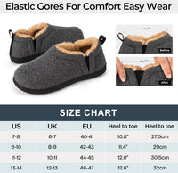 Noah Warm Winter Slippers for Men-Brown-6-7-State of Style