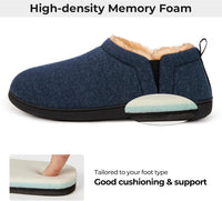 Noah Warm Winter Slippers for Men-Brown-6-7-State of Style