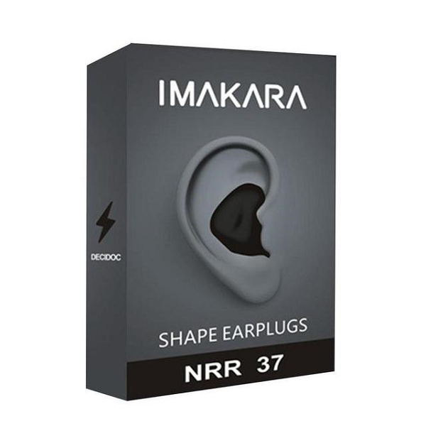 Noise-Cancelling Earplugs - SilentComfort-Black-State of Style
