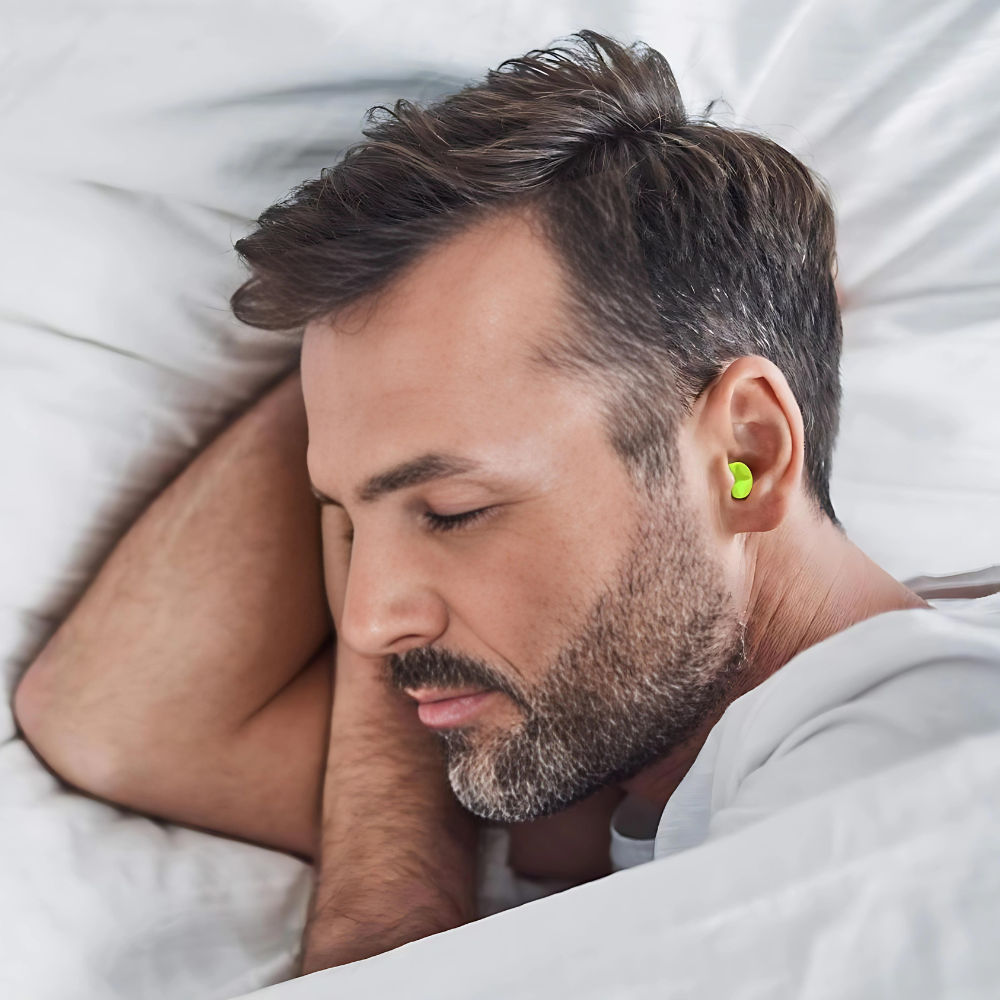 Noise-Cancelling Earplugs - SilentComfort-Yellow-State of Style
