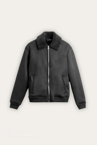 Nolan Stylish Winter Bomber Jacket-Black-S-State of Style