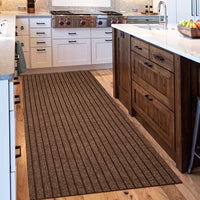 Non-Slip & Washable Indoor & Outdoor Runner - GripLuxe-60cm x 150cm-Brown-State of Style