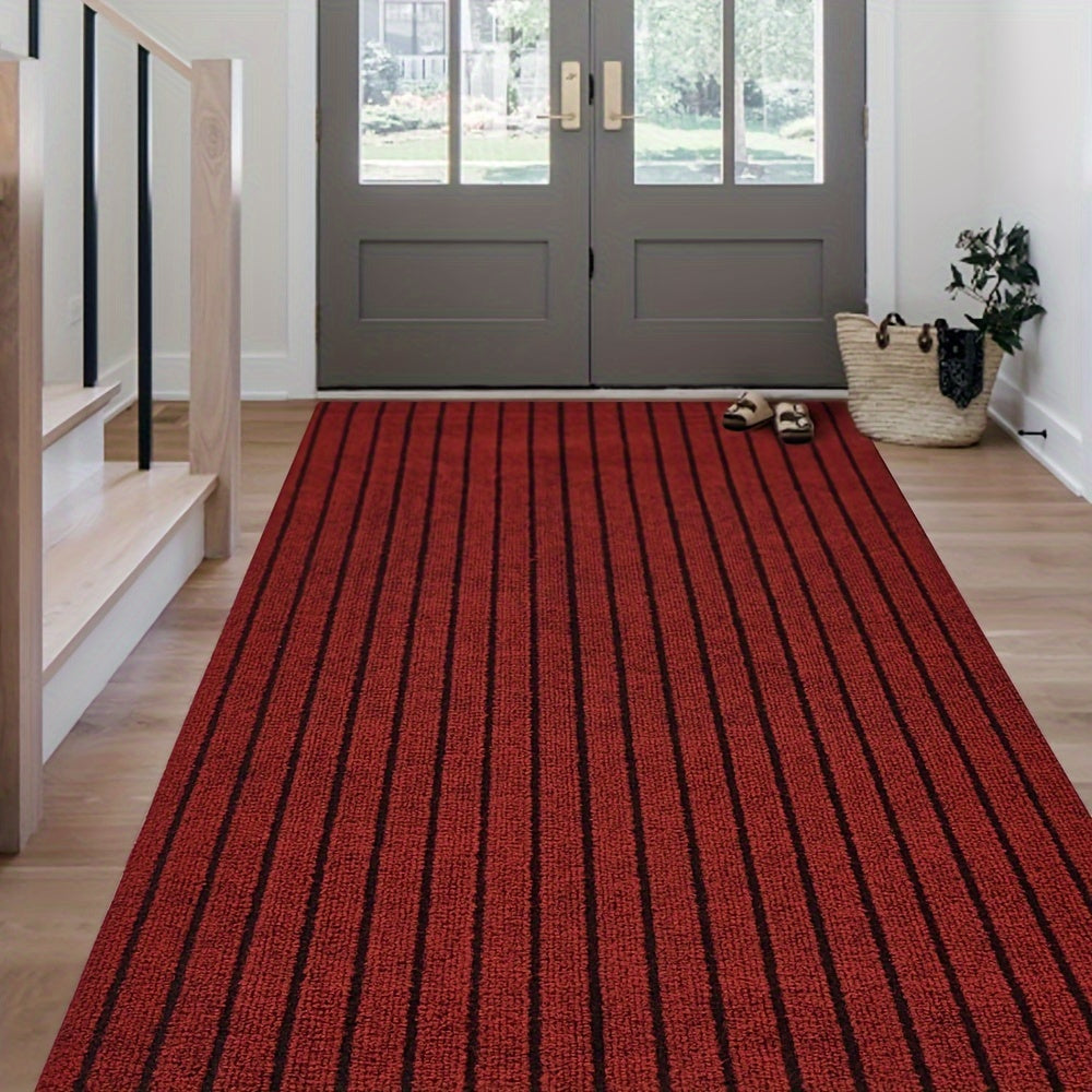 Non-Slip & Washable Indoor & Outdoor Runner - GripLuxe-60cm x 150cm-Dark Grey-State of Style
