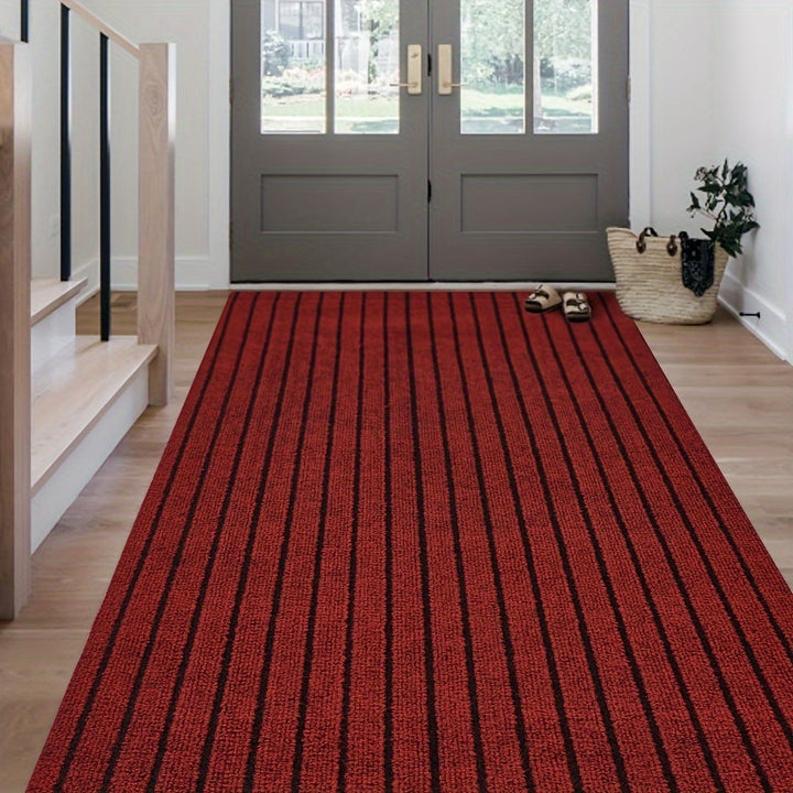 Non-Slip & Washable Indoor & Outdoor Runner - GripLuxe-60cm x 150cm-Dark Grey-State of Style