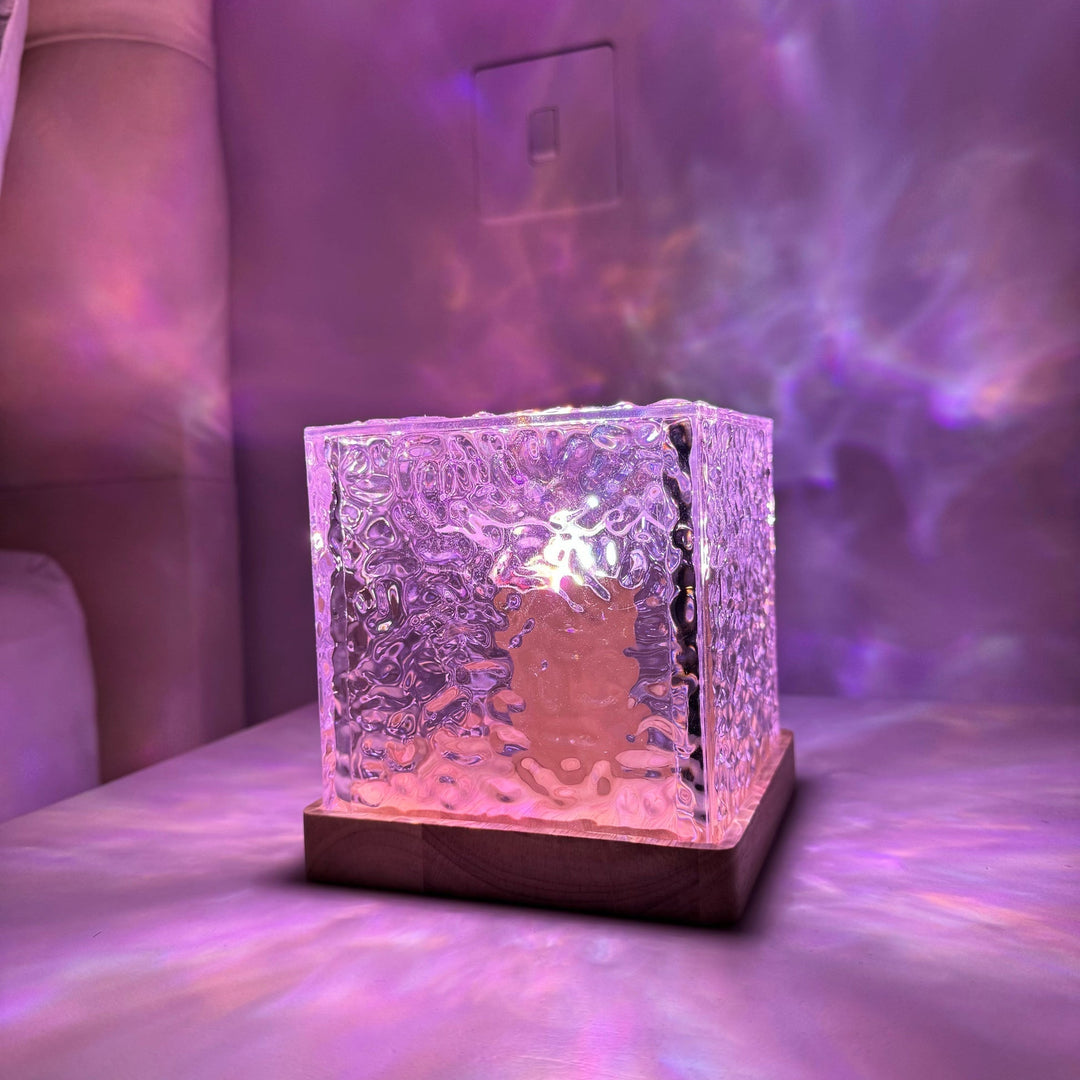 Noorderlicht Prisma Lamp - Borealis Cube-Medium-State of Style
