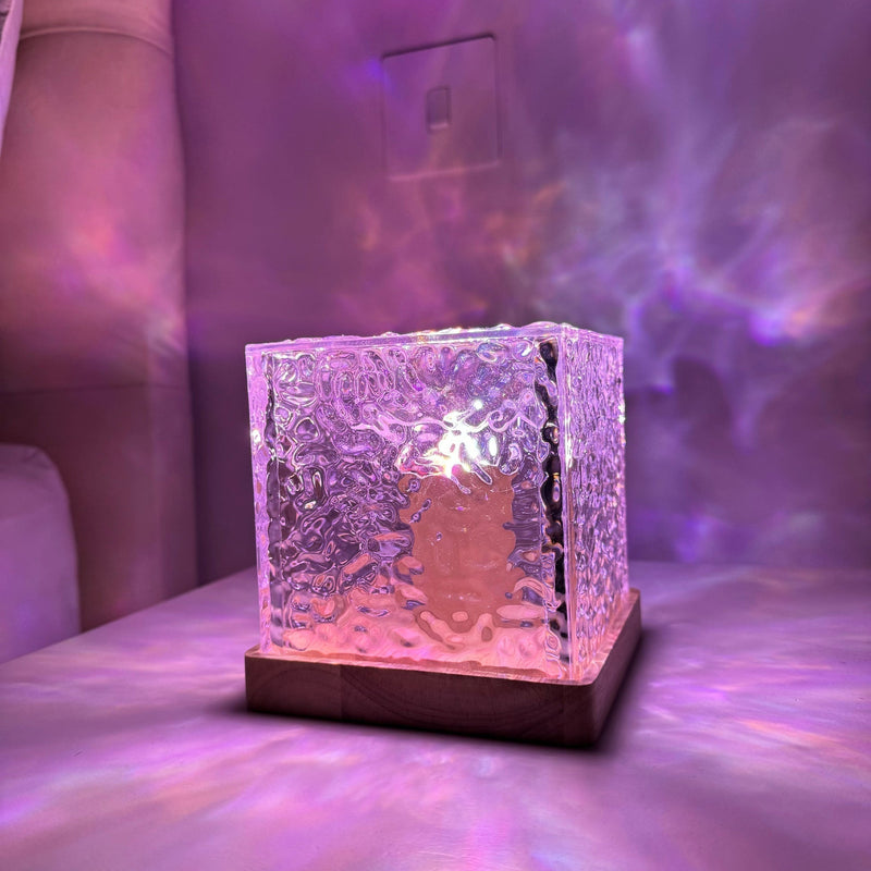 Noorderlicht Prisma Lamp - Borealis Cube-Medium-State of Style