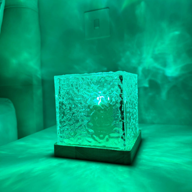 Noorderlicht Prisma Lamp - Borealis Cube-Medium-State of Style