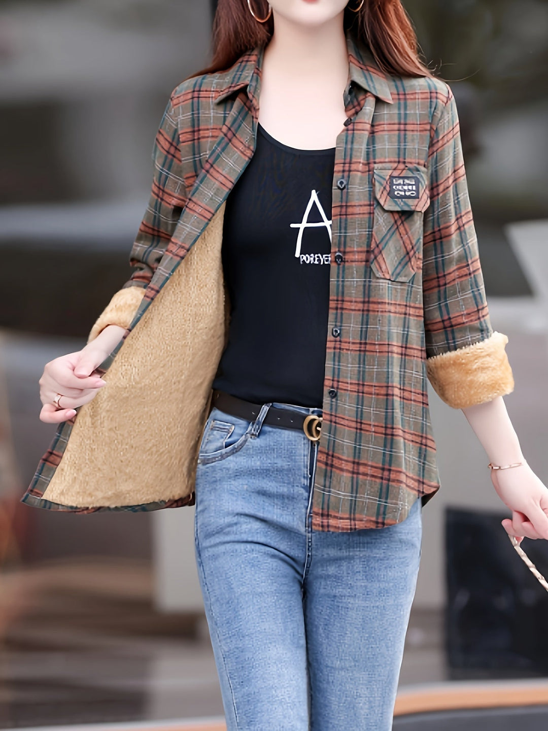 Nora Casual Ladies' Blouse-Olive Green-XS-State of Style