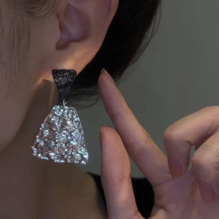 Nora Magma Texture Earrings-State of Style