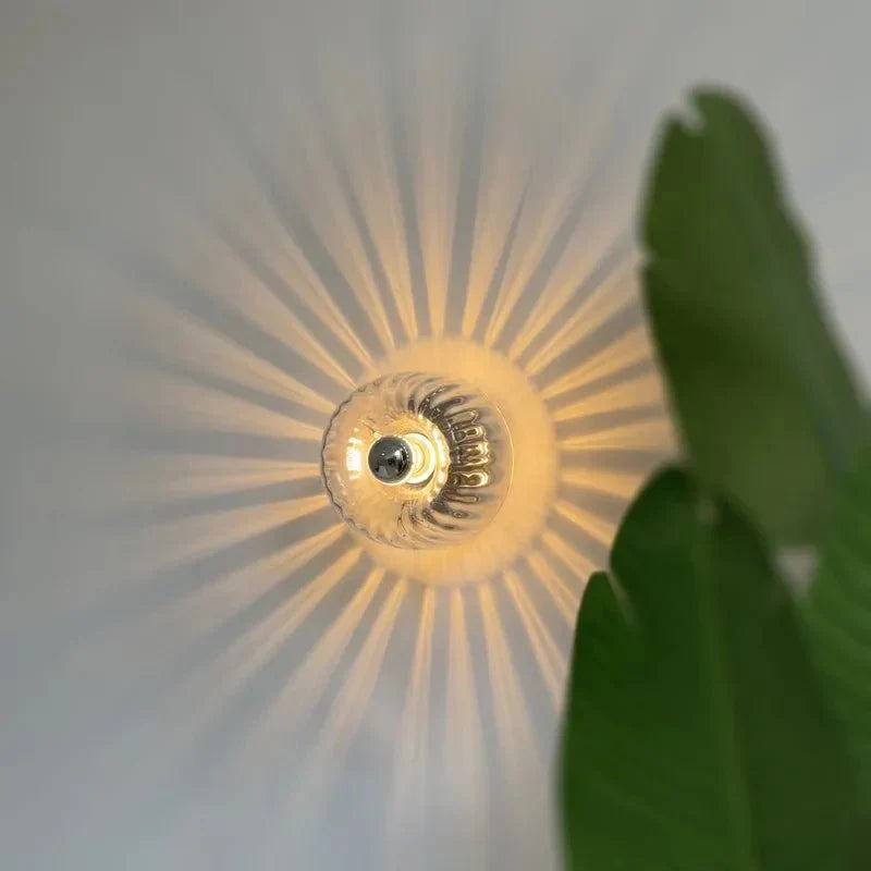 Nordic Glow Wall Lamp – Scandinavian Bauhaus Style-Silver-State of Style