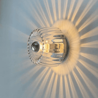 Nordic Glow Wall Lamp – Scandinavian Bauhaus Style-Silver-State of Style