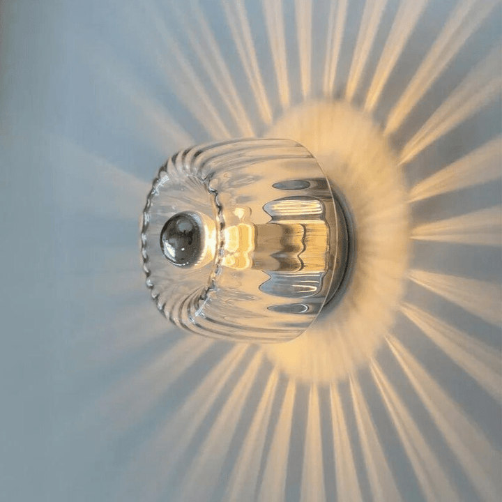 Nordic Glow Wall Lamp – Scandinavian Bauhaus Style-Silver-State of Style