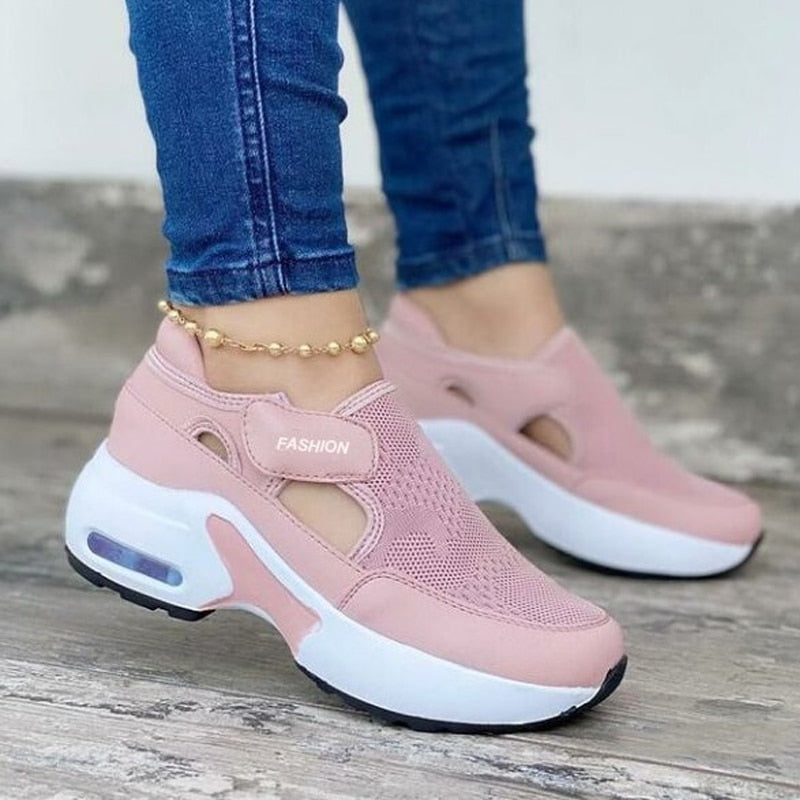NortasSneakers – Women's Orthopaedic Sneakers with Superior Support-Pink-4.5-State of Style