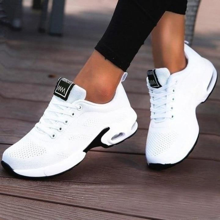 Nova Comfortable Orthopaedic Sneakers-White-4.5-State of Style