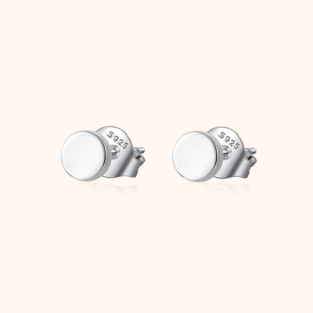 Nova Small Ball Earrings-Silver-State of Style