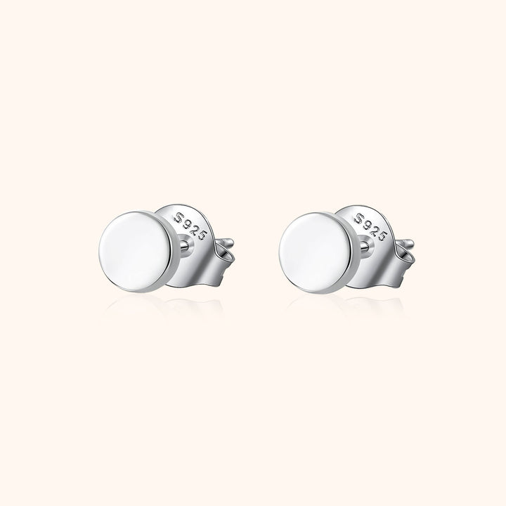 Nova Small Ball Earrings-Silver-State of Style