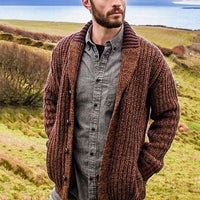 NylahsVest – Men's Stylish & Versatile Vest-Brown-XS-State of Style