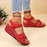 Olga Orthopaedic Sandals | Supportive & Stylish Summer Footwear-Black-4.5-State of Style