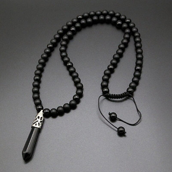 Onyx Mala Necklace - Selene-State of Style