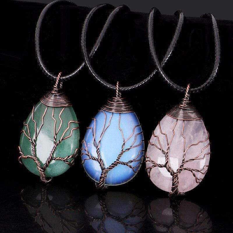 Opal Drop Necklace - Elisia-State of Style