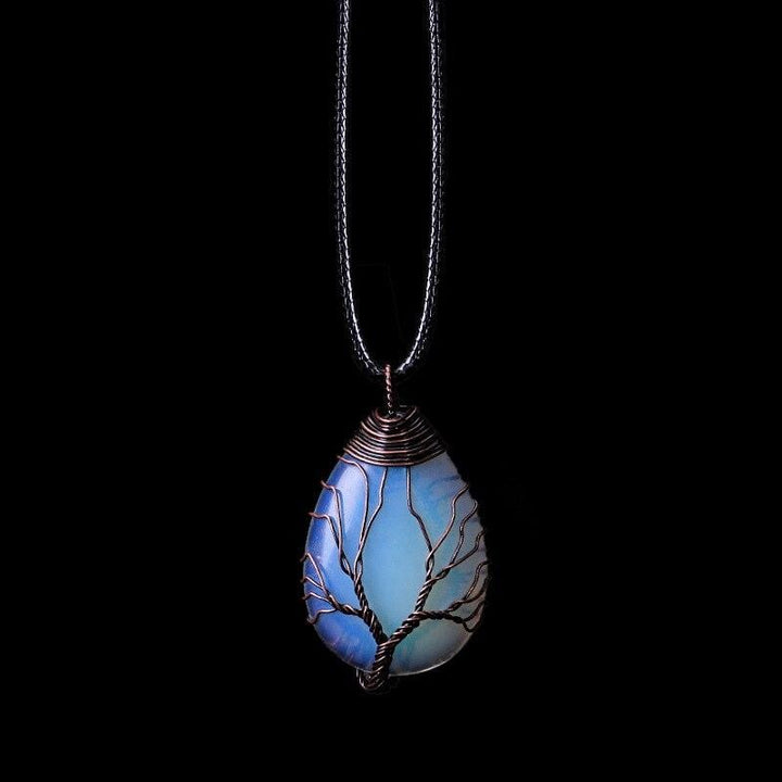 Opal Drop Necklace - Elisia-State of Style