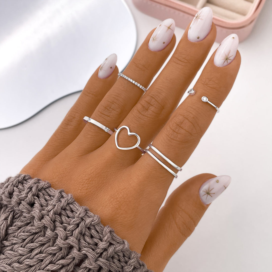 Open Double Ring - Amaya-Gold-State of Style