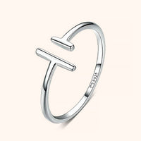 Open Ring with Adjustable Design - Aureos-Silver-State of Style